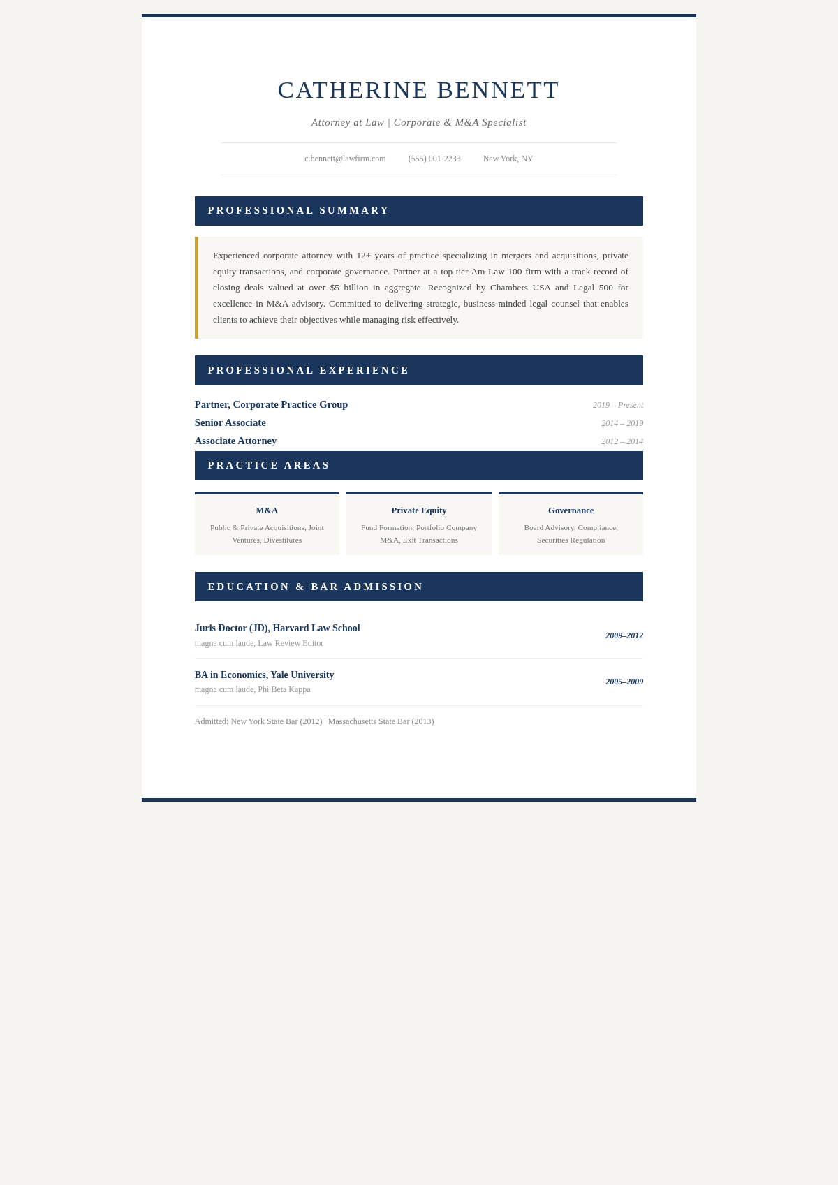 Legal professional simple resume